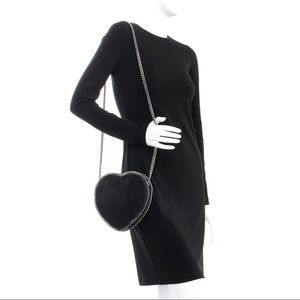 Stella McCartney Falabella heart crossbody bag